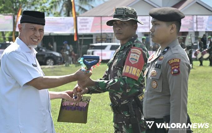 Gubernur Sumbar Buka TMMD ke120 Tanah Datar, akan Buka Jalan Sepanjang 4,5 Km