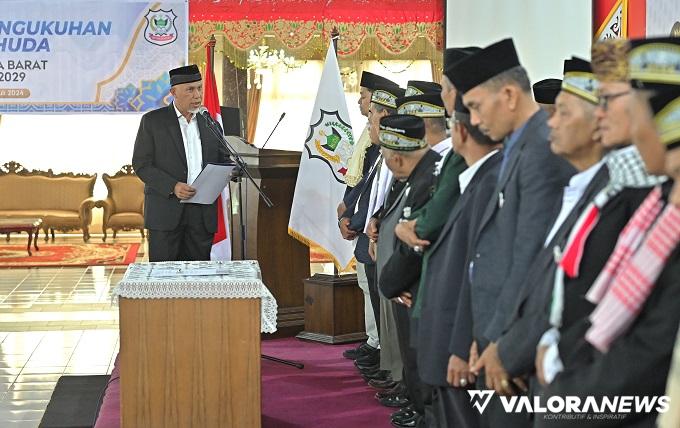 Gubernur Sumbar Kukuhkan Pengurus HUDA, Ini Harapan Mahyeldi