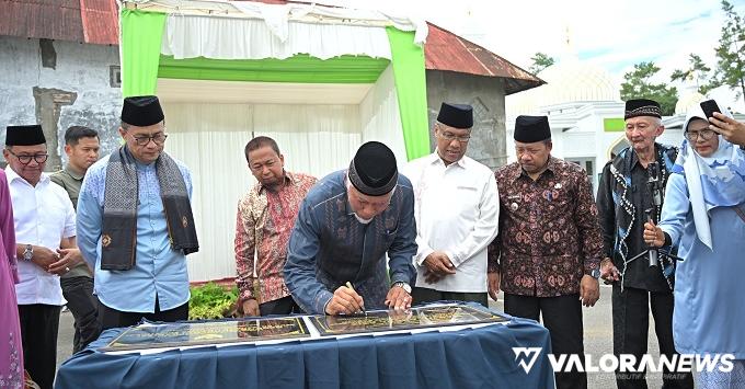 H Suarlis Wakafkan Masjid Senilai Rp4 Miliar untuk RS Achmad Mochtar, Diresmikan Gubernur