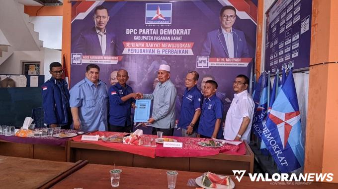 Hamsuardi Daftar jadi Calon Bupati ke Partai Demokrat, Sebelumnya ke PKB dan PAN