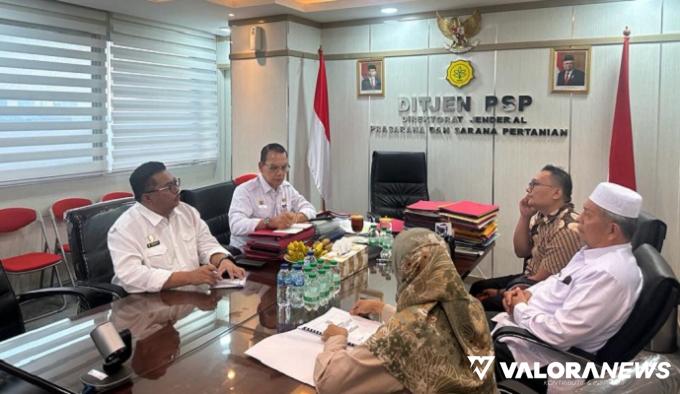 Hamsuardi Temui Dirjen PSP Kementan, Ini yang Disampaikan