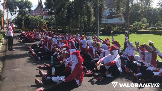 Hari ke-7 Latihan Pengibar Bendera HUT RI, Masuki Tahap Penentuan Pasukan 17, 8 dan 45