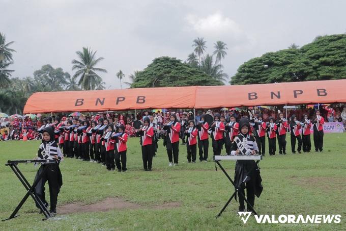 Hujan Deras Warnai Event Agam Marching Band Festival II