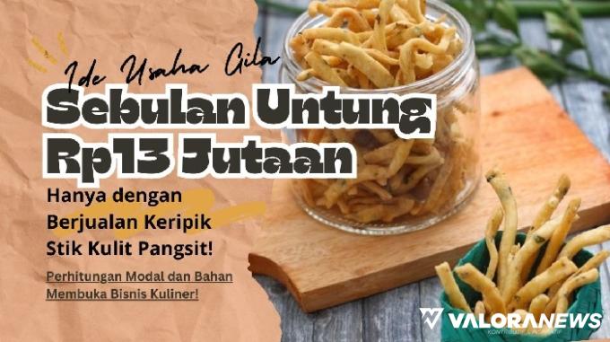 Ide Bisnis Gokil! Cuma Modal Kulit Pangsit Sebulan bisa Untung Rp13 Jutaan