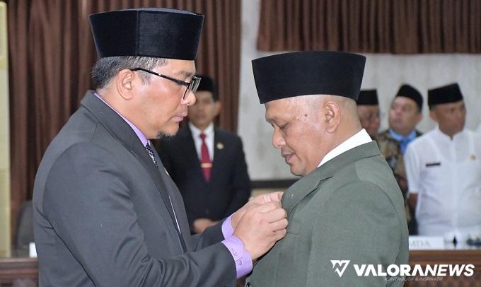 Indra Gosdedi Dilantik jadi PAW DPRD Agam Sisa Masa Jabatan 2019-2024