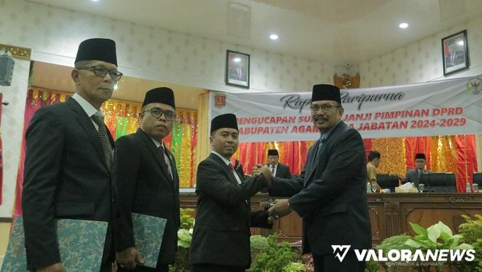 Ini 3 Pimpinan DPRD Agam Hasil Pemilu 2024 dan Komposisi Fraksi