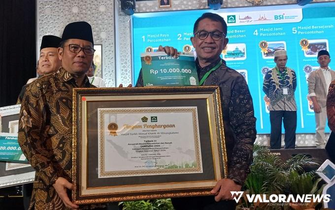 Ini Tiga Masjid di Sumbar yang Dinobatkan Kemenag RI jadi Percontohan Tingkat Nasional...