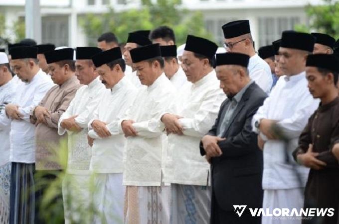 Ini Tiga Nasehat Khatib Shalat Idul Fitri di Halaman Rumah Dinas Gubernur Sumut