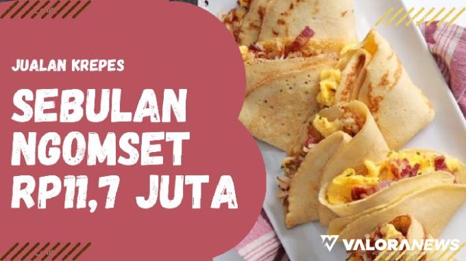 Jajanan Viral! Jualan Krepes Sebulan bisa Dapat Omzet Rp11 Jutaan, Ini Caranya