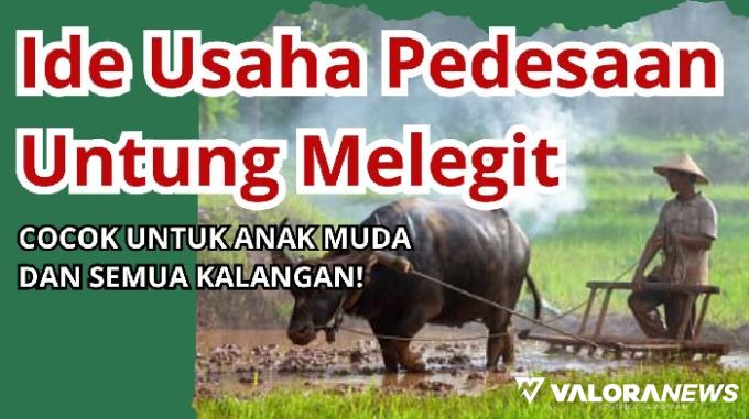 Jalankan 3 Ide Usaha di Desa Ini Sebulan Cuan Rp90 Juta! Yuk Simak