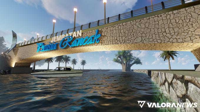 JEMBATAN WISATA Pantai Carocok Painan Ditarget Selesai Tahun ini