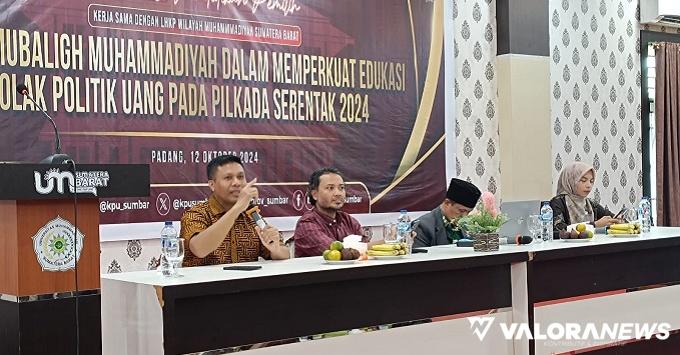 Jons Manedi Terangkan Bahaya Investor Politik Calon Kepala Daerah ke Mubaligh Muhammadiyah