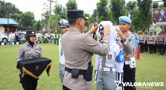 Kapolres Agam Kukuhkan Patroli Keamanan Sekolah SMAN 3 Lubuk Basung