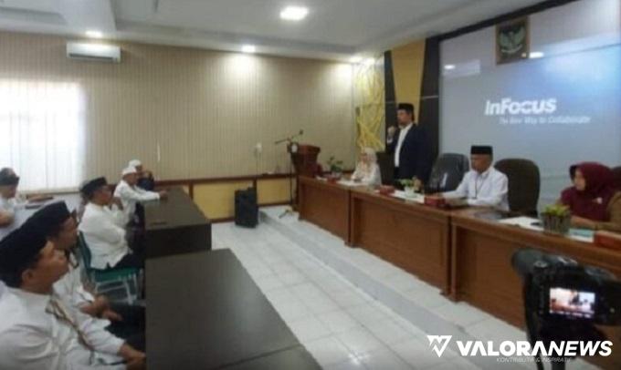 Kemenag Bukittinggi Gelar Syukuran Selesainya Ibadah Haji 1445 H, 1 Jemaah Haji Kloter 11...