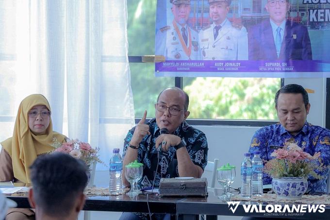 Ketua DPRD Sumbar Ajak Warga dalam DTKS Tidak Berlama-lama Dibantu Pemerintah