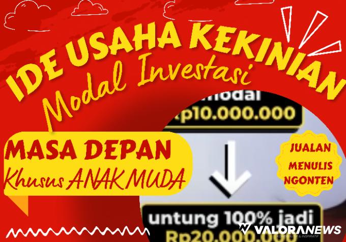 Anak Muda Wajib Coba! Ini 3 Ide Usaha Kekinian sebagai Modal Investasi Masa Depan