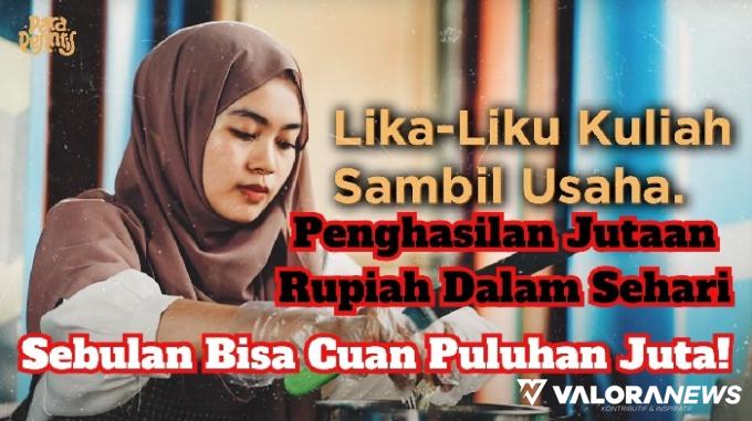 Kisah Alfi Seorang Mahasiswa Mampu Raup Untung Jutaan Rupiah, Hasil Berjualan Kue!