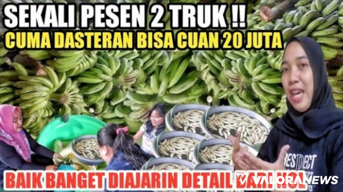 Kisah Sukses Pengusaha Keripik Pisang Raup Omzet Rp20 Juta! Buruan Simak