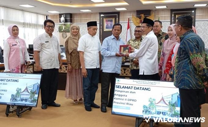 Komisi II DPRD Riau Pelajari Kiat Pengawasan dan Pengendalian Harga Pokok ke DPRD Sumbar