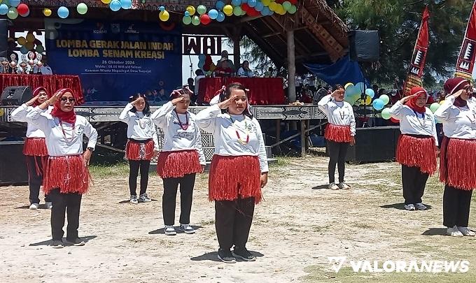 Kormi dan Disparpora Mentawai Gelar Gerak Jalan Indah dan Senam Kreasi, Ini Pemenangnya