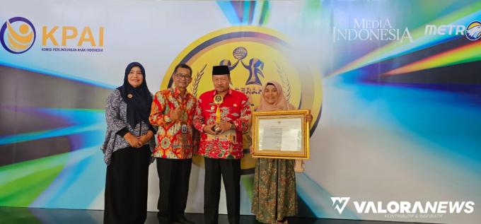 KPAI Award 2023, Forum Anak dan Bupati Agam Raih Penghargaan