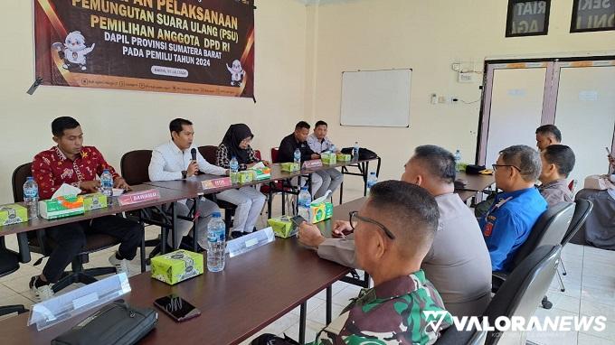 KPU Agam Paparkan Kesiapan Pelaksanaan PSU DPD