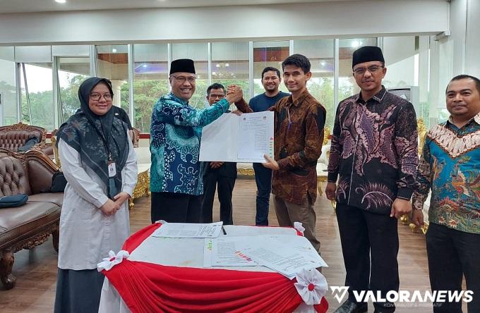 KPU dan Wali Kota Bukittinggi Tandatangani NPHD Dana Pilkada 2024 sebesar Rp13,8 Miliar