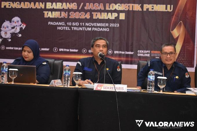 KPU Jadwalkan Klik Nasional Serentak Pengadaan Logistik Pemilu Tahap II tanggal 11-12...