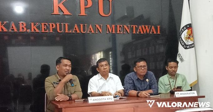 KPU Mentawai Luncurkan Tahapan Pilkada Serentak 2024, Cuaca jadi Tantangan Target...