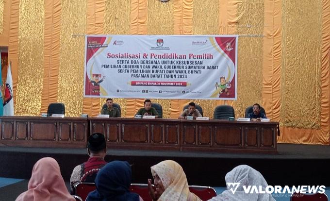 KPU Pasbar Ajak Forkopimda Ajak Masyarakat Gunakan Hak Pilih