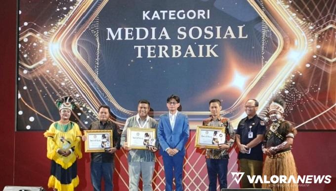 KPU Sumbar Dinobatkan jadi Terbaik II dalam Pengelolaan Media Sosial