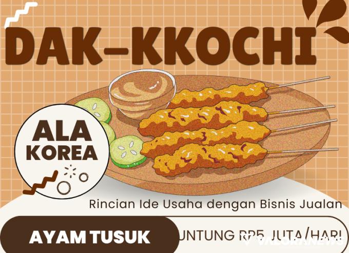 Kuliner Ala Korea Ini Untung Rp5 Juta Lebih Sehari, Begini Rincian Usahanya!