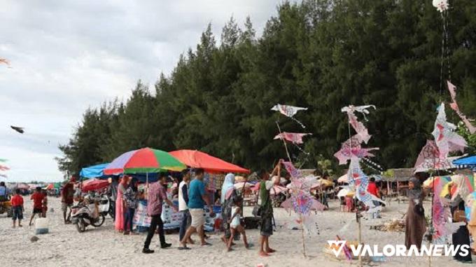 Libur Lebaran 2024, Pantai Pasia Tiku jadi Primadona, 1500 Pengunjung Datang per Hari