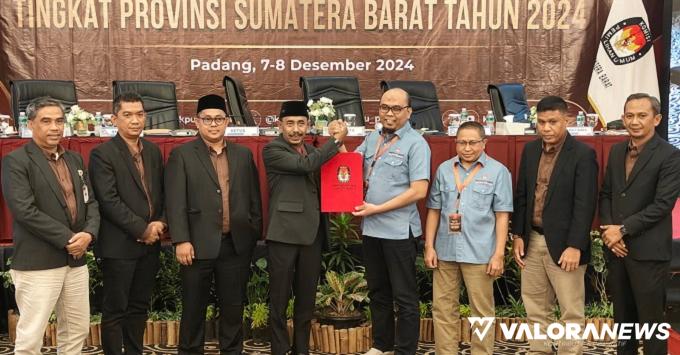 Mahyeldi-Vasko Menang Pilgub Sumbar, Perolehan Suaranya Tertinggi se-Indonesia