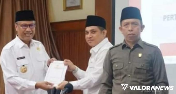 Marfendi Jawab Pandangan Umum Fraksi Tentang Ranperda Pertanggungjawaban APBD 2022