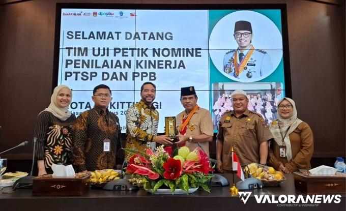 Masuk 8 Besar, Kementrian Investasi Lakukan Uji Petik ke DPMTSP Bukittinggi