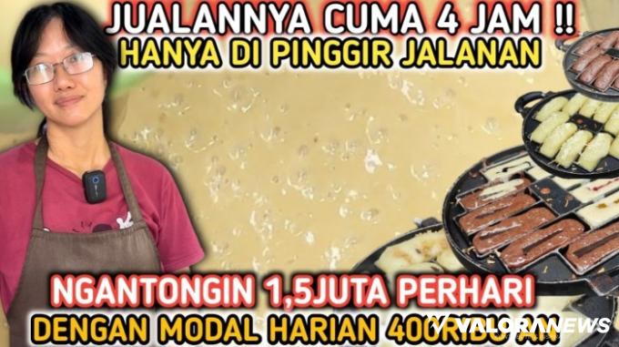 Menggiurkan! Ide Jualan Kue Pukis Sehari Kantongin Rp1,5 Juta! Padahal Modal Cuma Rp400...