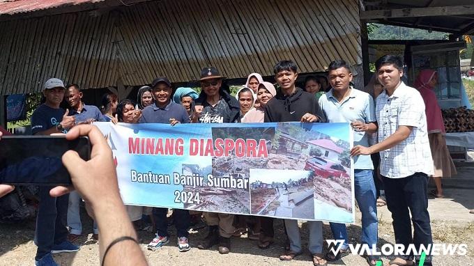 Minang Diaspora Salurkan 2100 Paket Sembako untuk Korban Banjir di 3 Daerah