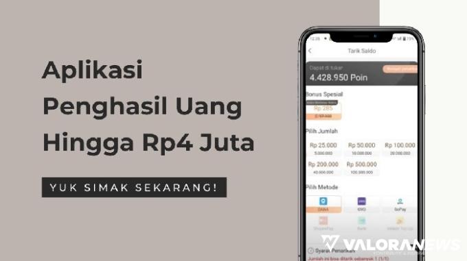 Klaim Saldo DANA Gratis Rp4 Juta dengan Ajak Teman, Coba Aplikasi Penghasil Uang Ini