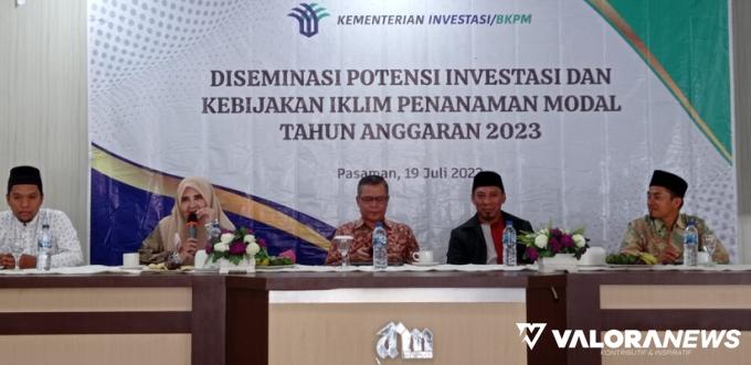 Nevi Zuairina Diseminasi Potensi Investasi dan Kebijakan Iklim Penanaman Modal di Pasaman