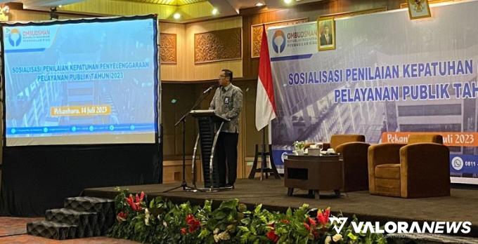 Ombudsman Riau Lakukan Penilaian Kepatuhan Pelayanan Publik 2023, Ini 3 Aspek yang Dinilai