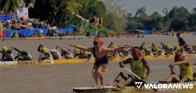 Pacu Jalur di Tepian Narosa, Adu Kuat Otot dan Mantra Adikodrati