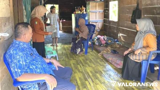PASCA BENCANA: Bupati Pessel Kunjungi Kampung Langgai Sutera
