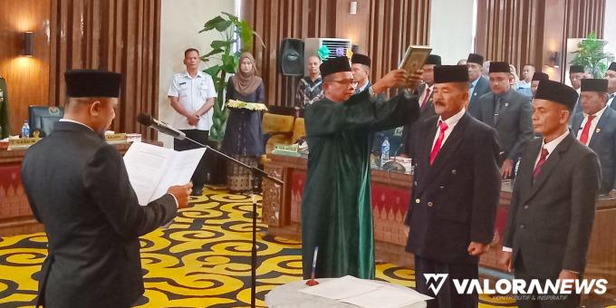 PAW DPRD PESSEL: Agusril dan Pon Idris Dilantik Jadi Wakil Rakyat