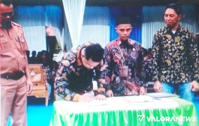 PEMILU 2024: Kaban Kesbangpol Pessel Hadiri Deklarasi Kampung Pengawasan di Tapan