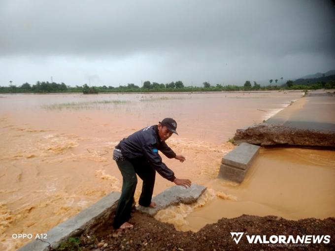 Pemkab Pessel Segera Perbaiki Gorong-Gorong Dijebol Banjir di Sutera