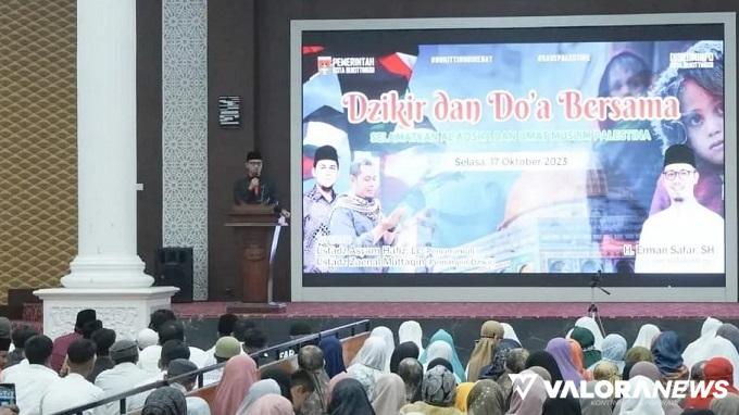 Pemko Bukittinggi Gelar Dzikir dan Doa Bersama untuk Palestina