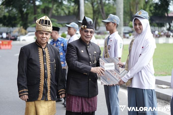 Pemprov Sumbar Kukuhkan 70 Pelajar jadi Duta Trantibum, Ini Tujuannya