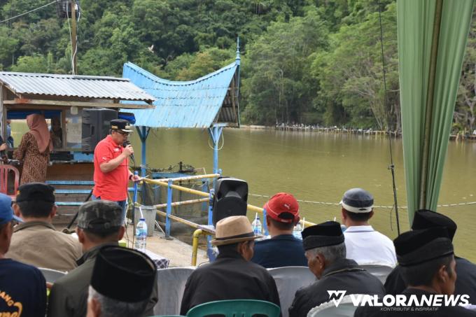 Pemuda Koto Tangah Gelar Pancing Mania di Tabek Alam Tirta Sari, Ini Janji Hadiah dari...