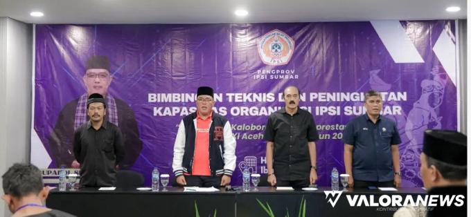Pengurus IPSI Sumatera Barat Ikuti Bimtek Peningkatan Kapasitas, Ini Pesan Ketua DPRD...